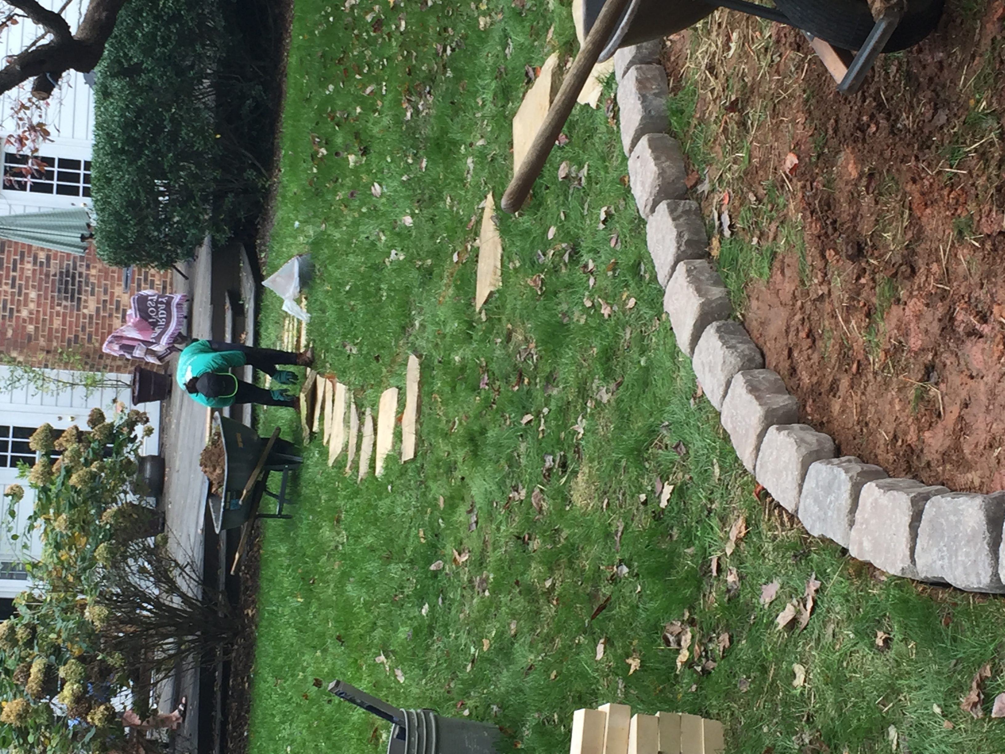 Stone, deck and paving hardscaping